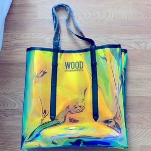 Wood Dsquared Tote Bag
